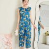 Bộ suông lụa satin Vivian 907