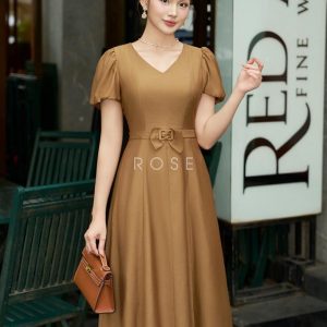 Đầm công sở Rose Black DL2553