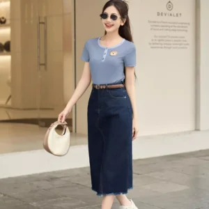 Áo Thun Tăm Lạnh Cổ Trụ Cardina