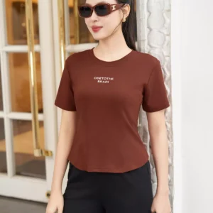 Áo phông cổ tròn LU5AP01 năng động