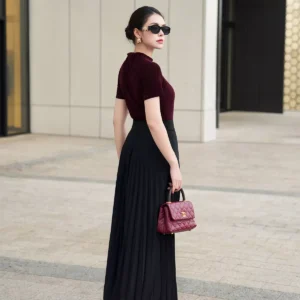 Ao giu nhiet LUPERI co leo tay ngan