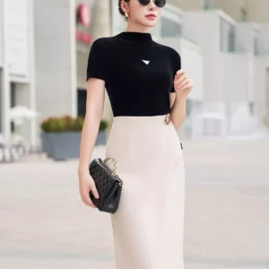 Ao giu nhiet LUPERI co leo tay ngan