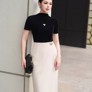 Ao giu nhiet LUPERI co leo tay ngan